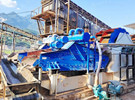 Sand washing machine with hydrocyclone for sale